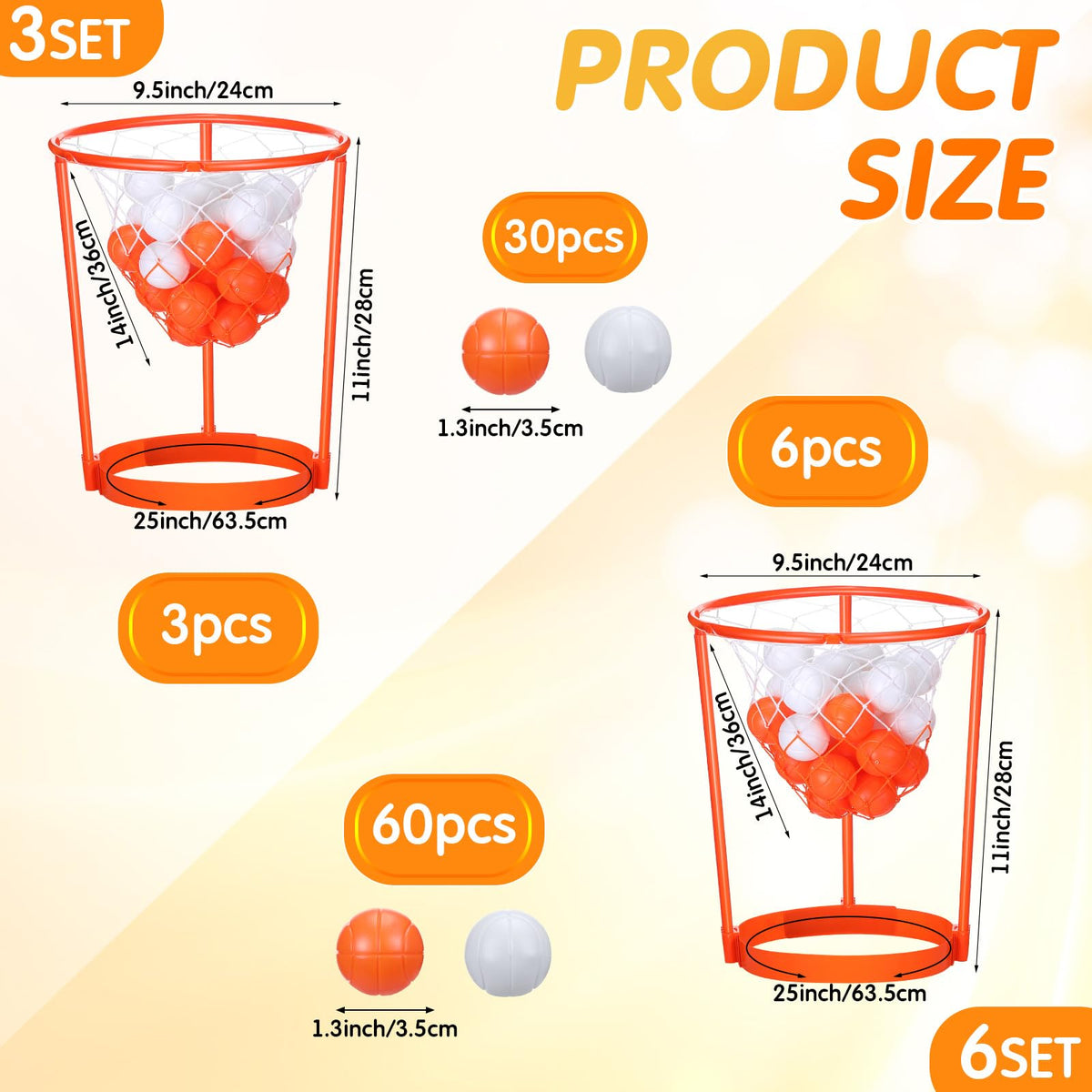 Children and adults playing with HyDren portable head basketball hoop