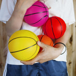 Oleitodh mini basketball set arranged for pool party play