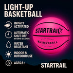 Regulation Size 7 Tomleon basketball showing rubber texture