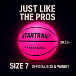 Included accessories for Tomleon basketball including pump and needle