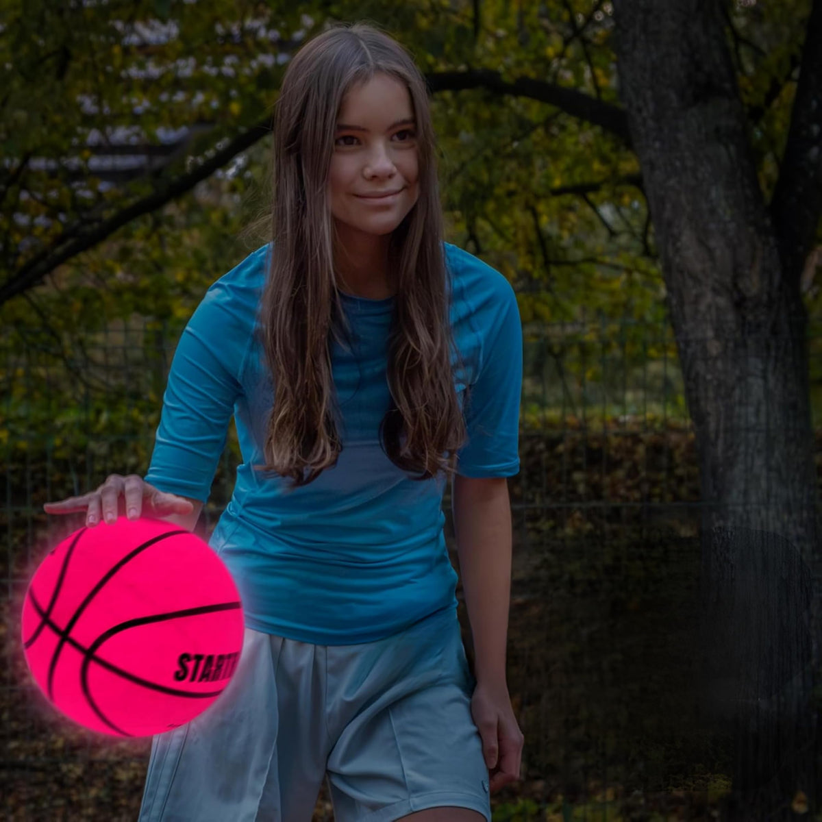 Tomleon light up basketball package contents and branding