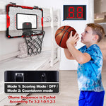 Included accessories for Gmaophy basketball set with three balls and pump