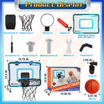 Mounted Gmaophy basketball hoop on bedroom door