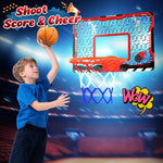 EagleStone indoor basketball set mounted over a door