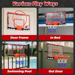 Foldable rim mechanism of EagleStone basketball hoop