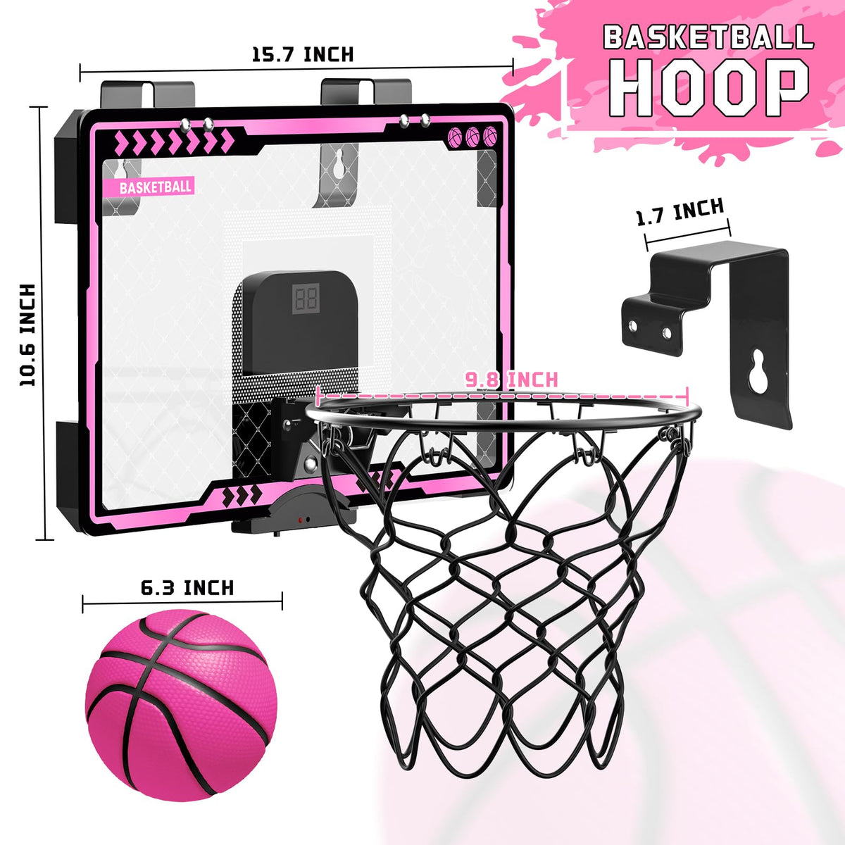 KAISASA indoor basketball hoop set in full packaging