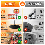 NZQXJXZ basketball set installed on an office desk