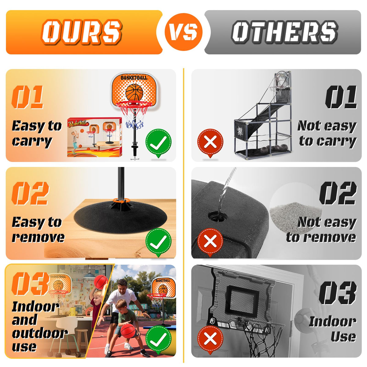 NZQXJXZ basketball set installed on an office desk
