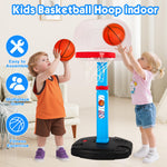 Aokesi kids basketball goal with three mini basketballs