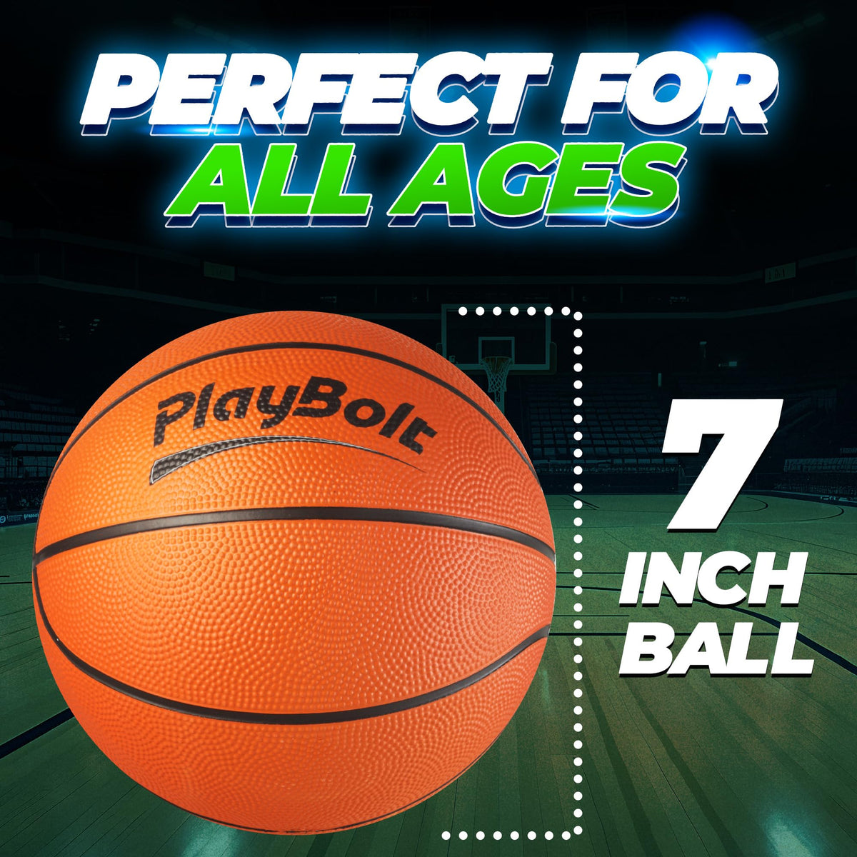 Orange mini basketballs for outdoor pool and backyard games