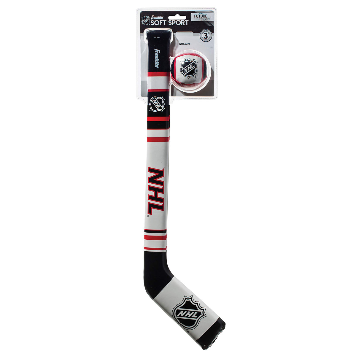 Official National Hockey League licensed young athlete starter training toy set.