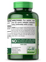Full retail presentation of Nature's Truth 200 count free form amino acid bottle