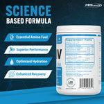 Texture of PEScience Amino IV Strawberry Lemonade powder