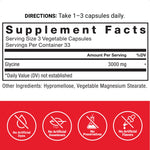Authentic Force Factor Glycine USA imported bottle