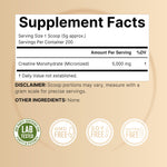 NatureBell Creatine 1000g Scoop Size
