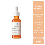 La Roche-Posay Pure Vitamin C12 Serum 30ml with 12 percent vitamin C, hyaluronic acid and salicylic acid