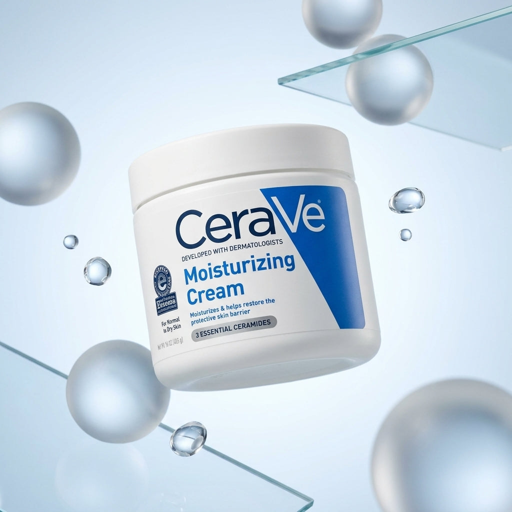 Back Label Ingredients Of CeraVe Moisturizing Cream 16 Ounce