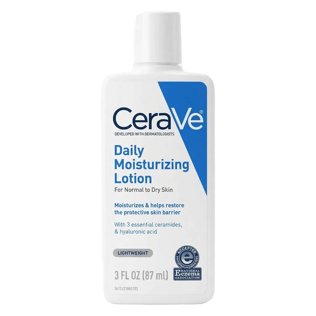 CeraVe Daily Moisturizing Face And Body Lotion For Normal To Dry Skin 87 Milliliter Front View