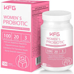 Nature Target KFG Womens Probiotic front view bottle for daily health maintenance