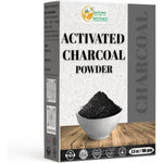 Herbs Botanica Activated Charcoal Powder front view package for natural teeth whitening