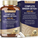 Totaria All-In-1 Detox Binder 120 capsules front view showcasing the 2000MG formula label.