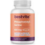 Bestvite Phosphatidylserine 100mg brain support supplement front bottle view