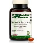 Standard Process Soybean Lecithin 240 softgels bottle front view for brain health support