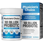 Physicians Choice Advanced Probiotic 100 Billion 30 Capsules front bottle view for gut health