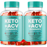 Rojax Ketolicious Keto ACV Gummies 2 Pack front view bottle display for natural metabolism support.