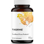 Thorne FloraMend Prime Probiotic front view showing the product bottle and label details.