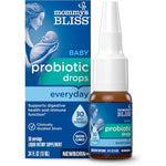 Mommy's Bliss Baby Probiotic Drops front view packaging for infant digestive health.