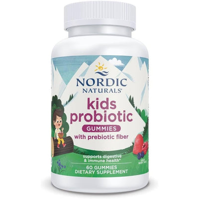 nordic naturals kids flora probiotic gummies bottle