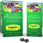 Essential Formulas Dr. Ohhiras Probiotics Original Formula front view package showing authentic gut health supplements.