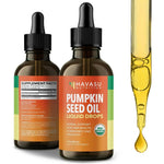 Havasu Nutrition Pumpkin Seed Oil liquid drops front view for hair and prostate health