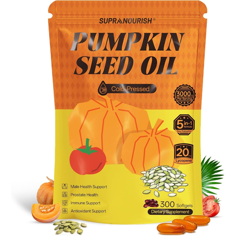 Supranourish Pumpkin Seed Oil Complex bottle front view