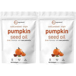 Micro Ingredients Pumpkin Seed Oil with Saw Palmetto supplement bottle front view