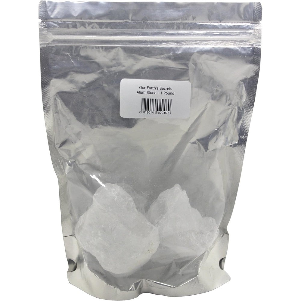 Our Earth's Secrets - Alum Stone - 1 Pound