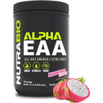 NutraBio Alpha EAA Dragon Fruit Candy front view muscle recovery powder