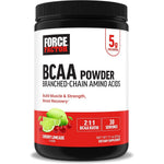 Force Factor BCAA amino acids supplement powder in cherry limeade flavor