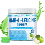 Andmino HMB and L-Leucine Gummies front view packaging