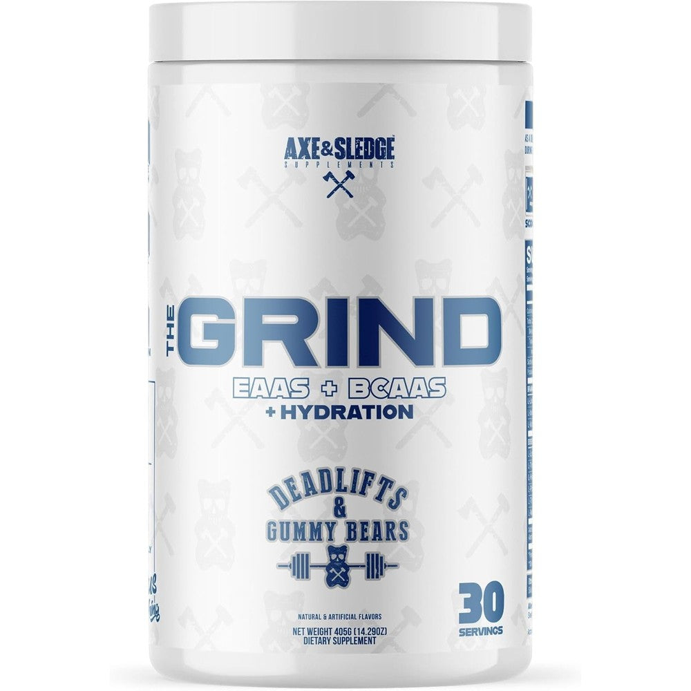Axe and Sledge The Grind Deadlifts and Gummy Bears tub front view