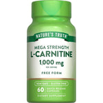 Natures Truth L-Carnitine 1000mg front bottle view