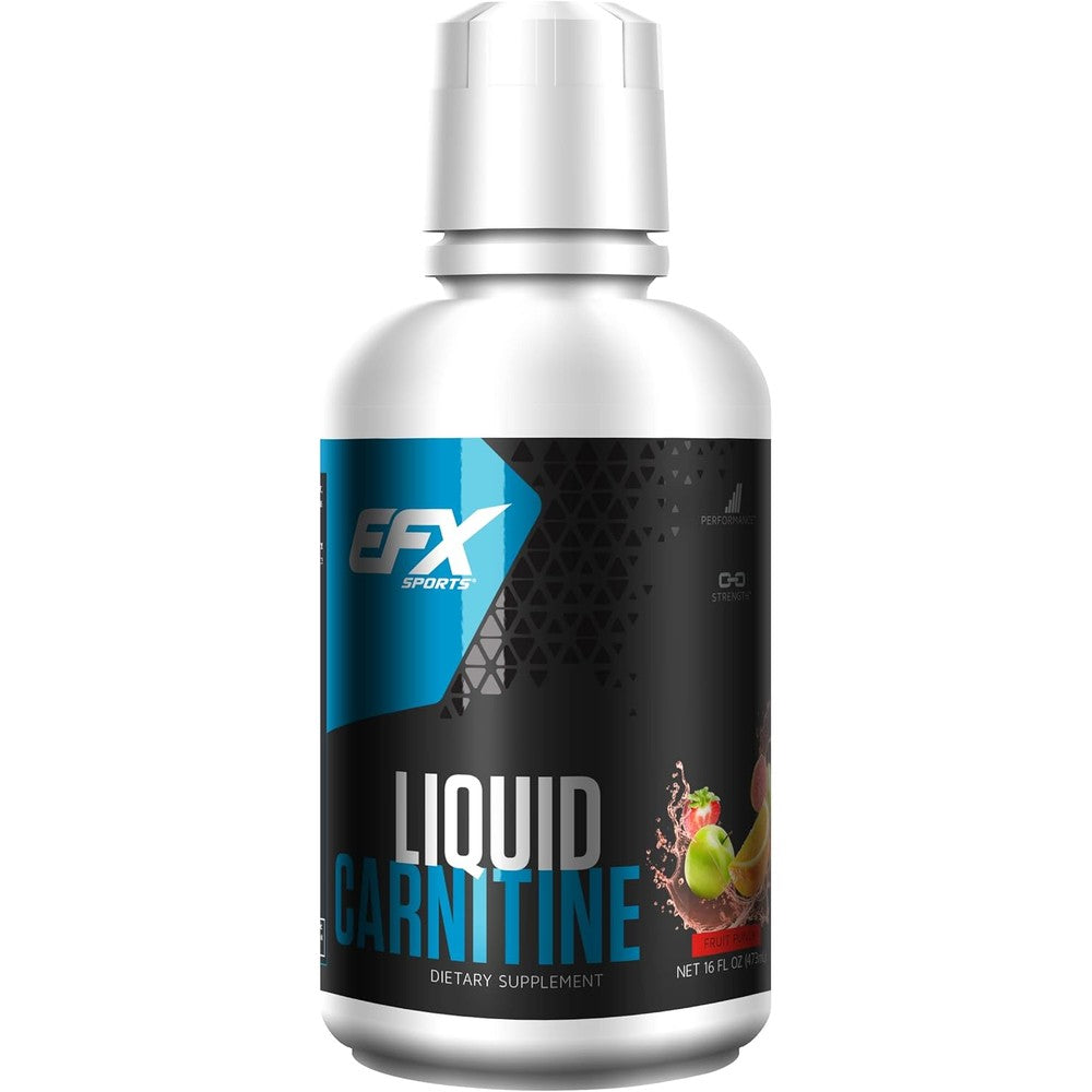 EFX Sports L-Carnitine Liquid 1500mg Fruit Punch front view