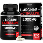 Dorado Nutrition L Arginine L Citrulline supplement front view bottle