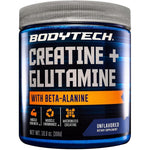 BodyTech Creatine Glutamine Beta-Alanine container front view
