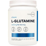 Type Zero L-Glutamine powder bottle front view for gut health