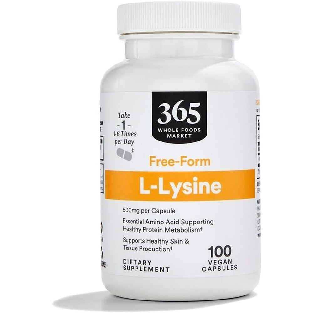 365 by Whole Foods Market, L-Lysine 500mg, 100 Count