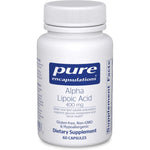 Pure Encapsulations Alpha Lipoic Acid 400 mg bottle front view