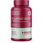 HMS Nutrition Stabilized R-Lipoic Acid 300mg 60 veggie capsules front bottle view for premium antioxidant support